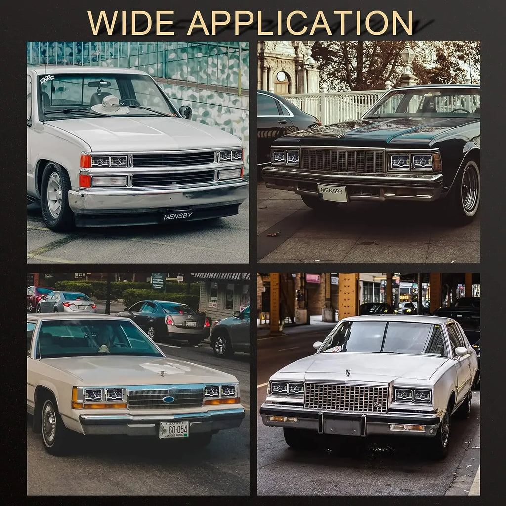 12V 24V 4x6 Inch LED H4 Headlight Led Work Light With DRL H4651 H4652 H4656 For Car Jeep Motorcycle Hond Truck Kenworth Headlamp